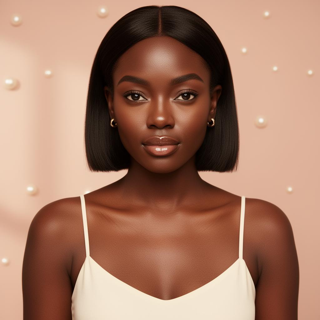 Clean girl beauty.